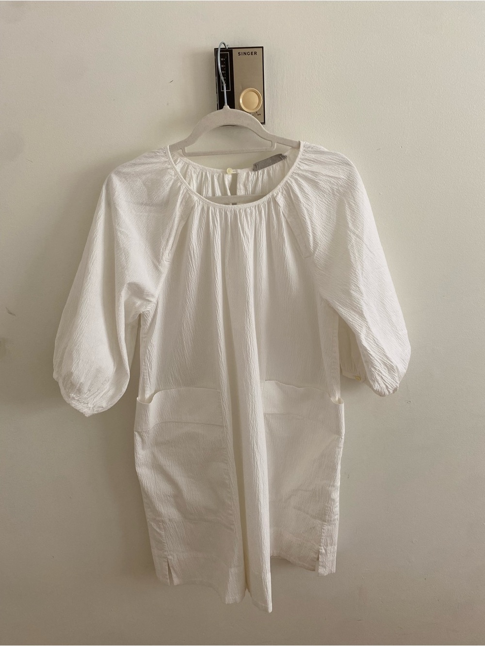 Everlane Puff Sleeve Dress